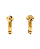 Pre-Owned Tiffany & Co. Small Atlas X Hoop Earrings 18K Gold