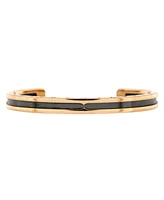 Pre-Owned Bvlgari B.Zero1 Cuff Bracelet 18K Rose Gold and Stainless Steel