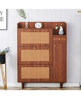 Modern Minimalist Shoe Cabinet (37.4")