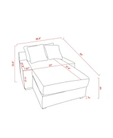 Modern Luxury Sofa Couch for Living Room Quality Chenille Upholstery Sleeper Sofa Bed Daybed Black Chenille