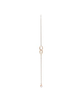 Pre-Owned Cartier Love Interlocking Bracelet 18K Rose Gold