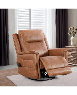Okra Motor Rocking and 240 Degree Swivel Single Sofa Seat recliner Chair Infinite Position