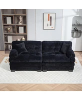 Chenille Sectional Sofa Sleeper