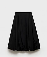 Mango Women's Puffed Hem Flared Skirts