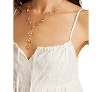 Lucky Brand Women's Cotton Patchwork Mix Mini Dress