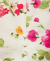 Mango Women's Floral Button-Down Fitted Blouse