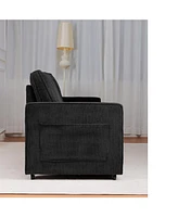 Retractable 3-Seater Sofa: Easy Assembly, Ideal for Compact Spaces