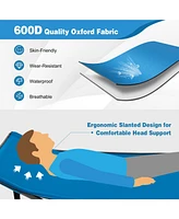 28.5'' Extra Wide Sleeping Cot Camping Cot for Adults with Carry Bag