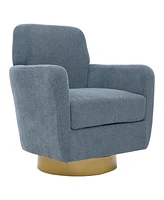360 Rotating Sofa Armchair: Blue