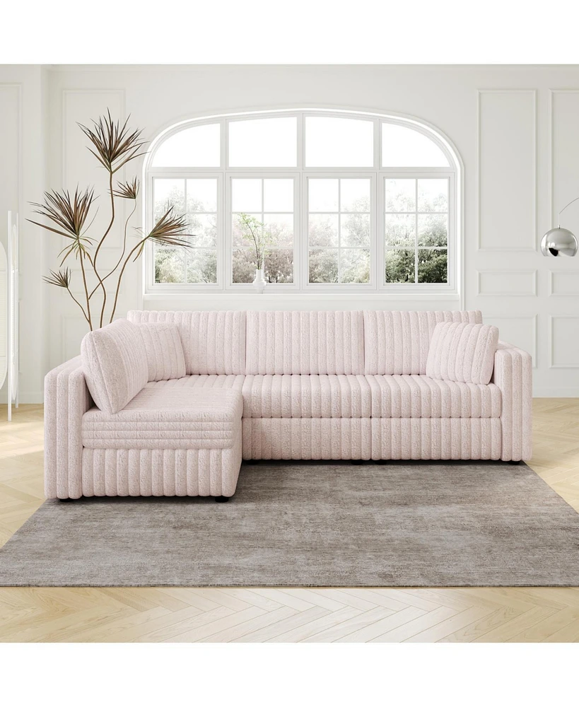 Cozy L-Shaped Sofa: Versatile, Stylish, Perfect for Modern Living