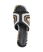 Marc Fisher Ltd Women's Nottie Woven Flat Slide Sandals