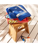 Lacoste Home Multi Croc Cotton Beach Towel, 36" x 72"