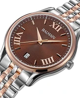 Balmain Men's Swiss Beleganza Two-Tone Stainless Steel Bracelet Watch 40mm