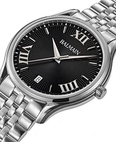 Balmain Men's Swiss Beleganza Stainless Steel Bracelet Watch 40mm