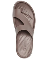 Crocs Women's Getaway Platform Toe Loop Casual Sandals from Finish Line