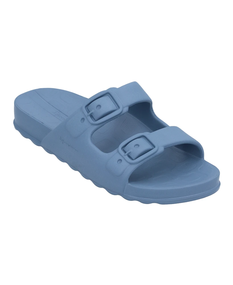 Ipanema Women's Duo Day Slide Round Toe Flat Sandals