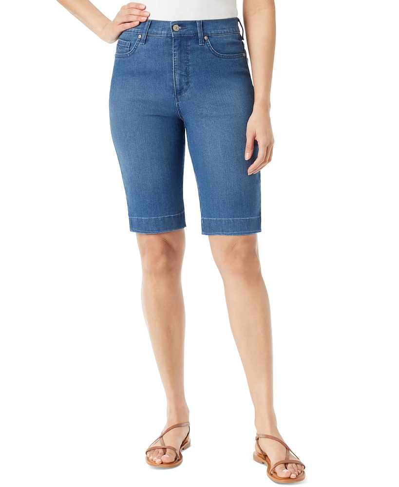 Gloria Vanderbilt Women's Amanda Bermuda Denim Shorts