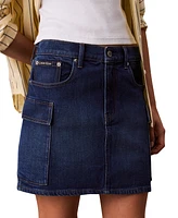 Calvin Klein Jeans Women's Denim Cargo Skirt