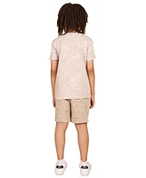 B By Brooks Brothers Big Boys Sunny Side Up Graphic T-Shirt