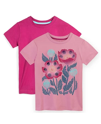 Mightly Kids Fair Trade Organic Cotton Short Sleeve T-Shirt 2-pack