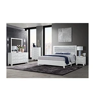 Nightstand with Drawer – Compact Bedside Table for Storage