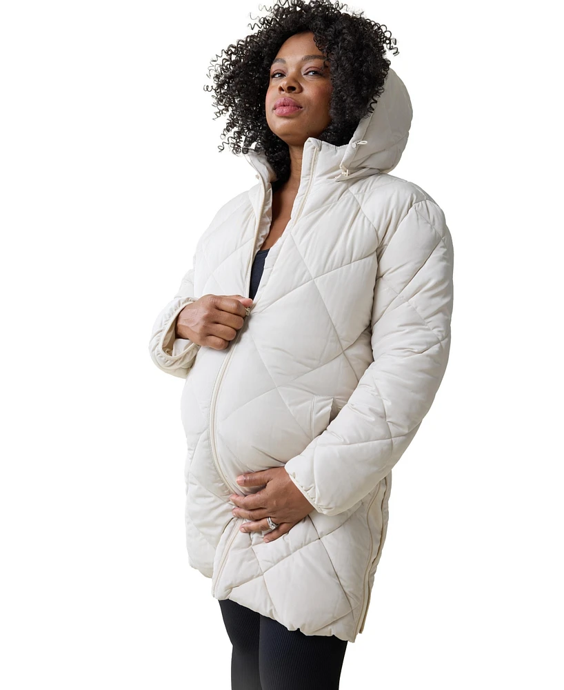 Ingrid + Isabel Maternity Ingrid + Isabel Longline Puffer Jacket