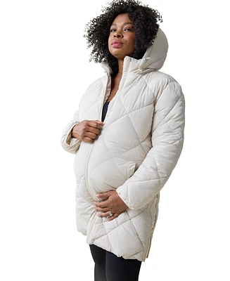Ingrid + Isabel Maternity Ingrid + Isabel Longline Puffer Jacket
