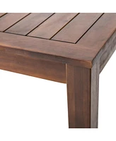 Acacia Wood Picnic Set Classy, Easy-Clean Patio Essential