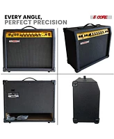 5 Core Guitar Amp 80 Watt Electric Amplifier w Built in 10" Speaker Portable Mini Practice Amps