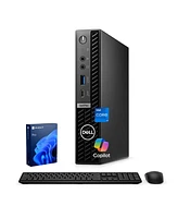 Dell OptiPlex 7000 Series Business Mff Desktop Intel Core i7 14700 16GB Ram Intel Uhd Graphics 256GB Ssd Storage Windows 11 Pro - Black