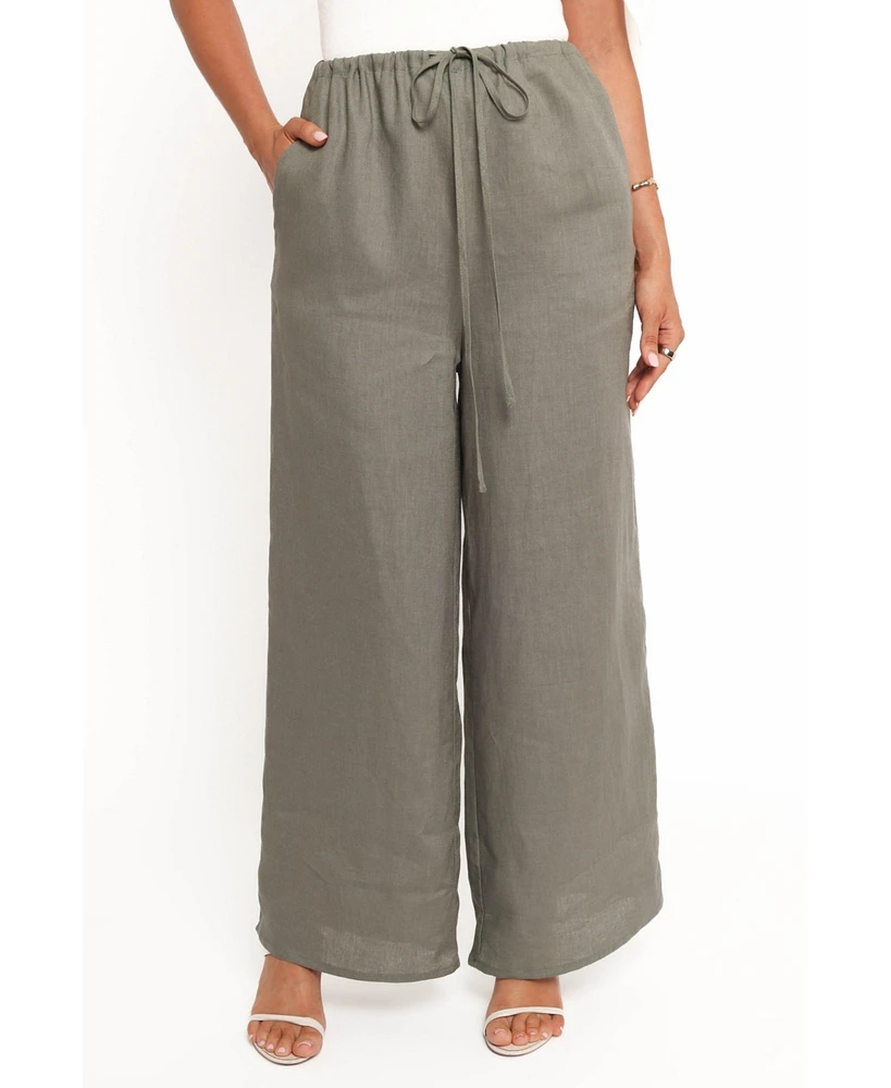 Petal and Pup Women's Clairo Linen Pant