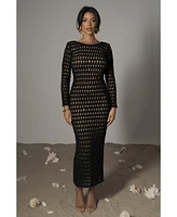Jluxlabel Women's Serene Wonders Crochet Dress