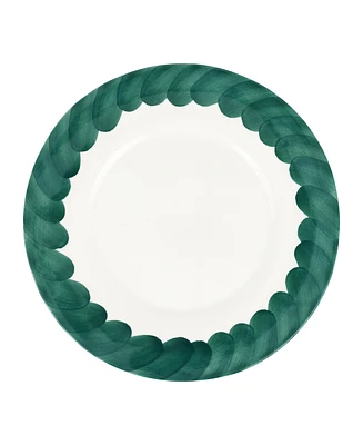 Vietri Lisbon Brushstroke Round Platter