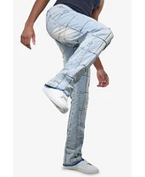 Raw X Men's Box Panel Fashion Stacked Jeans