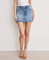 Good American Women's 90s Mini Skirt