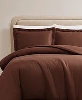 Brookyln Loom Flax Linen 3-Pc. Duvet Cover Set