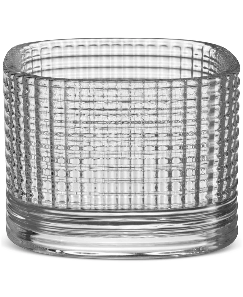 Orrefors Magica Super Circle Crystal Votive Holder, Small