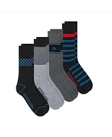 Scotch & Soda Men's 4-Pack Patterned Dress Socks