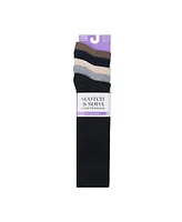 Scotch & Soda Men's 5-Pack Ribbed Crew Dress Socks