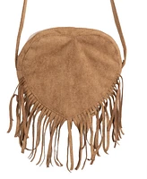 Sparkle & Shine Toddler and Little Girls 2-Piece Fringe Purse Embroidered Dress