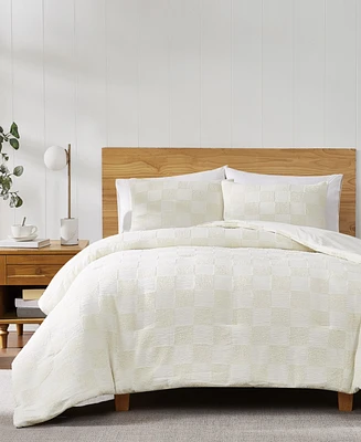 Truly Soft Textured Checkered -Pc. Comforter Set