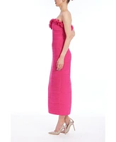 One33 Social Women's The Mia Strapless Ruffled Gown
