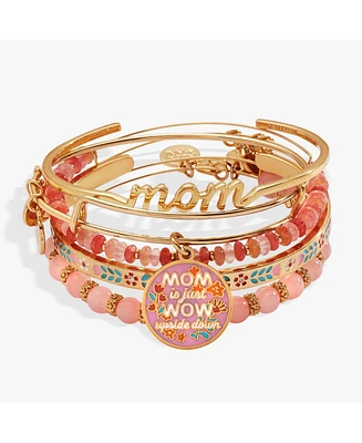 Mother's Day Floral Bracelet Set of 5