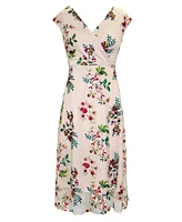 Alie Street London Women's Grace V-Neck Sleeveless Midi Dress