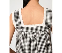 WeWoreWhat Women's Square Neck Baby Doll Top