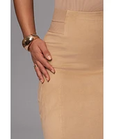 Jluxlabel Women's Phoenix Suede Skirt