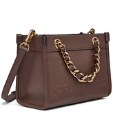 Karl Lagerfeld Paris Savoie Leather Crossbody