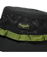Dc Comics Men's Batman Gotham Guardian Adult Black Mesh Bucket Hat