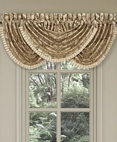 J Queen New York Gold Coast Window Waterfall Valance, 33" x 49"