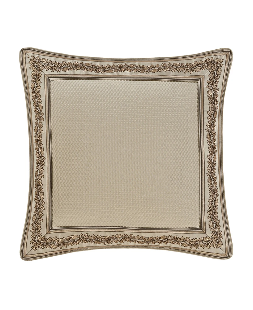 J Queen New York Gold Coast European Sham, 26" x 26"